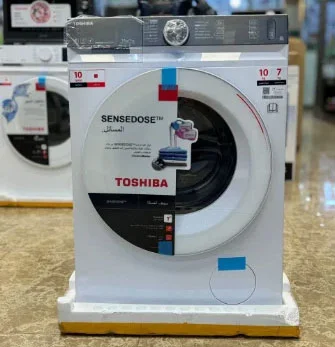 لباسشویی توشیبا 10 کیلو 7 کیلو خشک کن 