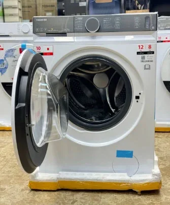 لباسشویی توشیبا 12 کیلو 8کیلو خشک کن سفید