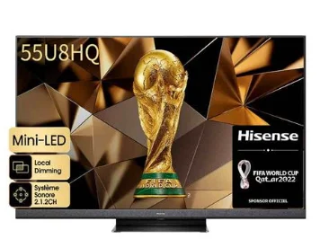 تلویزیون هایسنس 55U8HQ سایز 55 اینچ