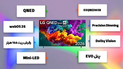 تلویزیون ال جی مدل 75QNED85B