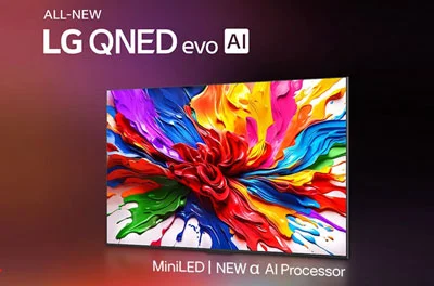 تلویزیون ال جی Mini LED سایز 65 اینچ مدل 65QNED93A