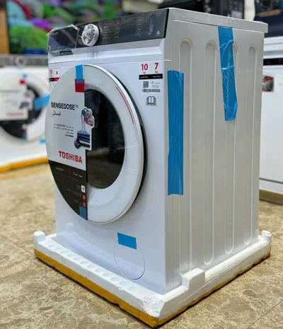 ماشین لباسشویی توشیبا 10 کیلو خشک کن دار