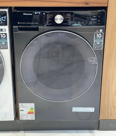 ماشین لباسشویی هایسنس مشکی 10/5 کیلو