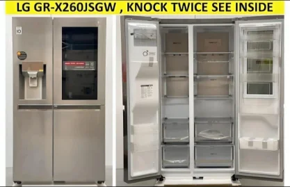 یخچال ال جی مدل X260 ساید بای ساید 30 فوت