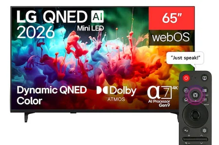 تلویزیون ال جی 65 اینچ QNED70B