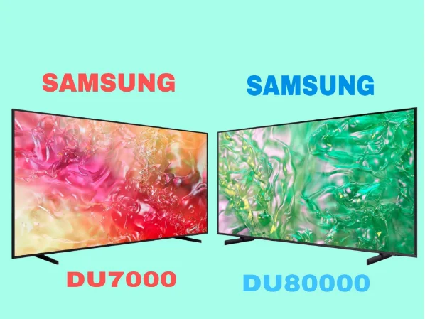 مقایسه تلویزیون سامسونگ DU7000 با DU8000