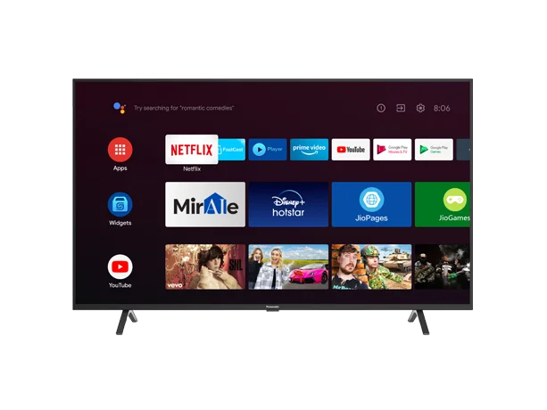 هوشمندی تلویزیون پاناسونیک LX700