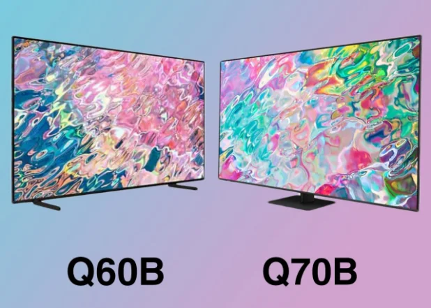 تفاوت تلویزیون های  Q60B با Q70B سامسونگ