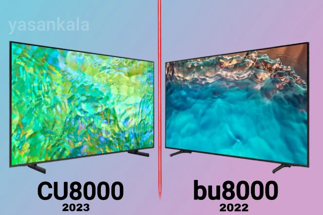 تفاوت تلویزیون سامسونگ CU8000 و BU8000