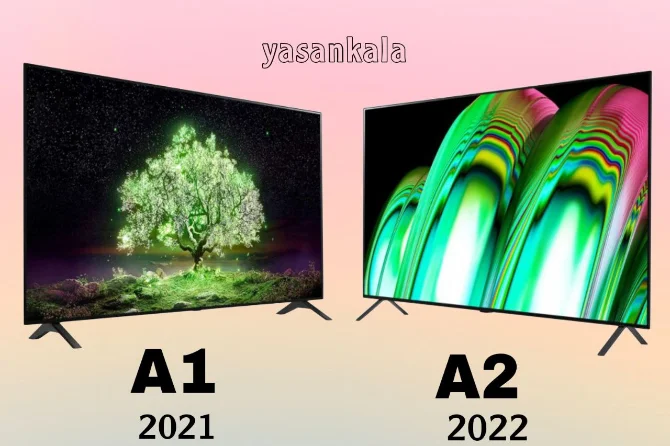 تفاوت تلویزیون اولد ال جی A2 و A1