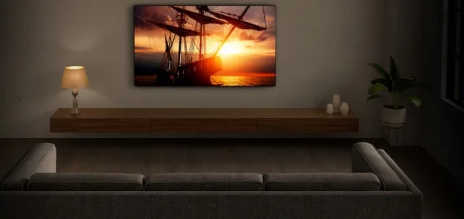 صدا تلویزیون 55 اینچ یونیوا QLED مدل 55Q-CLASS/MFT2S2