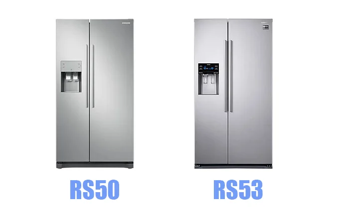 مقایسه یخچال های RS50 و RS53 سامسونگ