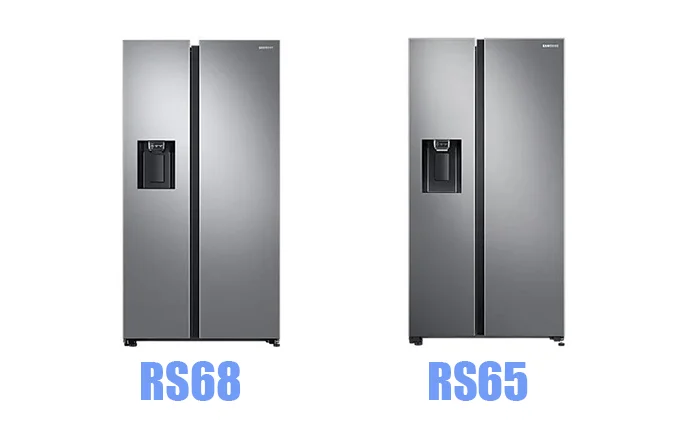 مقایسه یخچال های RS65 و RS68 سامسونگ