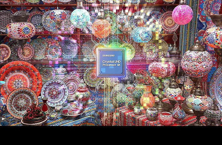 تلویزیون 85 اینچ سامسونگ CU8000 اسمارت 85CU8000