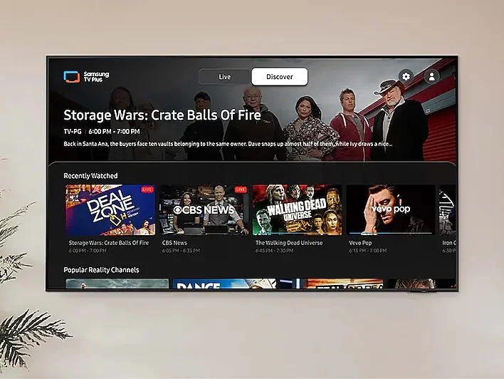 تلویزیون سامسونگ CU7000  اسمارت 43 اینچ مدل 43CU7000