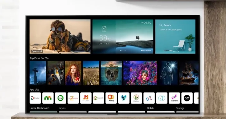 هوشمندی تلویزیون ال جی 55NANO88