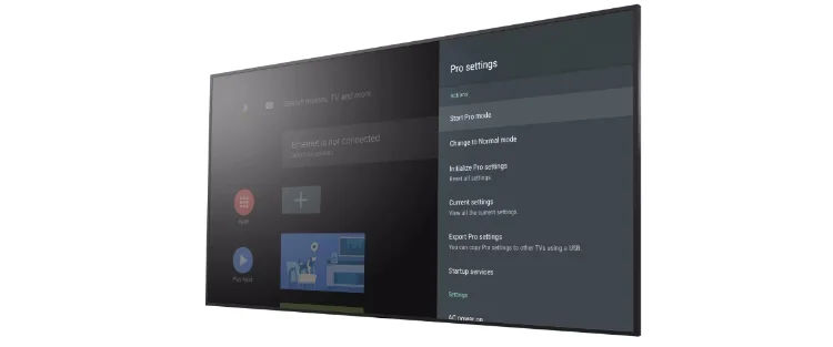 هوشمندی تلویزیون سونی BZ50L