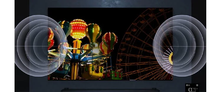 صدا تلویزیون ال جی 65 اینچ QNED80
