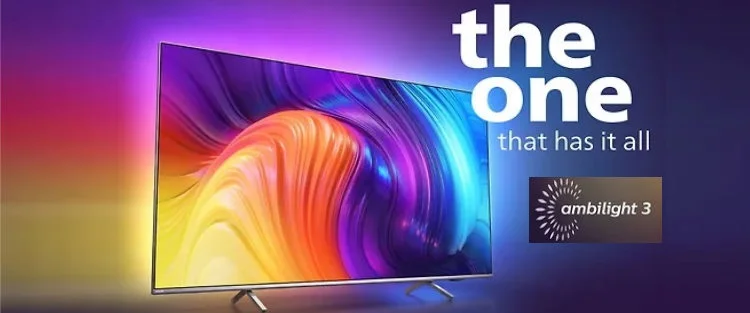 طراحی تلویزیون 58 اینچ فیلیپس 58PUS8517