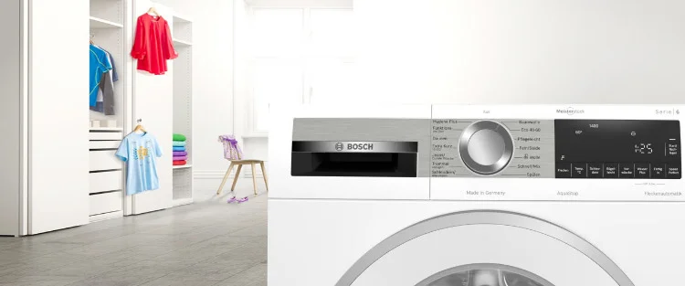 ماشین لباسشویی بوش 9 کیلو آلمان سری 6 مدل wGG244M90