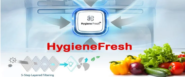 امکانات یخچال ال جی J348