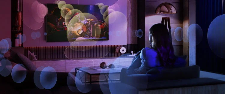 سیستم صوتی تلویزیون 65 اینچ ال جی NANO79 مدل 65NANO796QA 2022