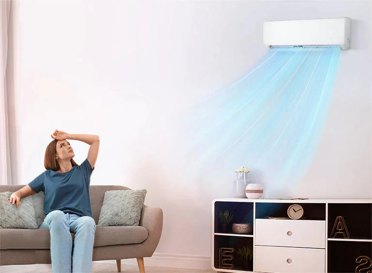 کولر گازی ال جی 18000 سرد و گرم مدل IQA18K