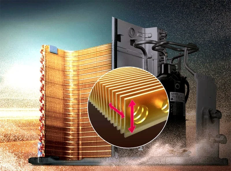 کولر گازی سفید کینگ هوم 18000 اینورتر مدل  GWH18AGDXE