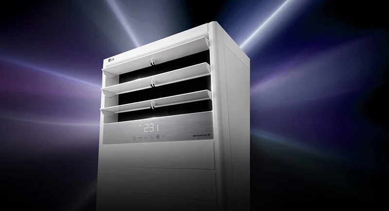 کولرگازی کم مصرف اینورترایستاده ال جی