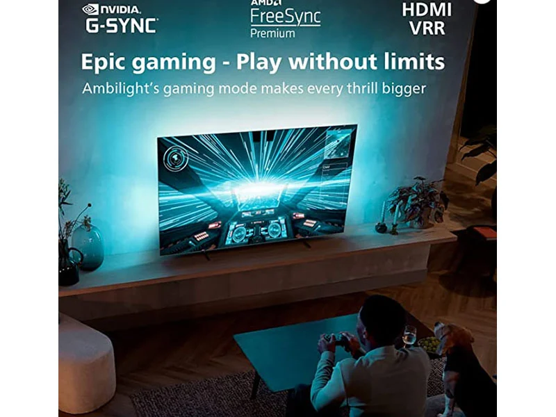 گیمینگ تلویزیون اولد فلیپس 55 اینچ مدل OLED707