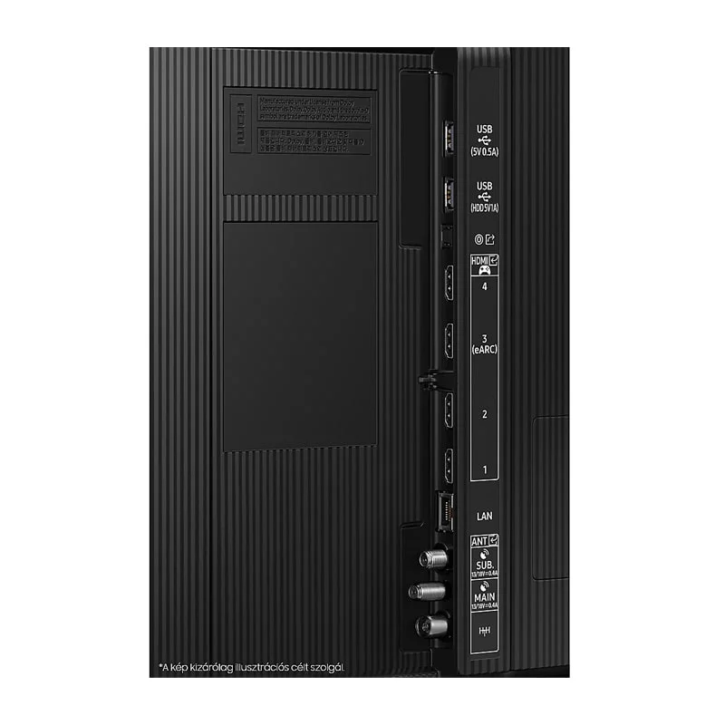 درگاه های ارتباطی تلویزیون سامسونگ Q80D سایز 85 اینچ