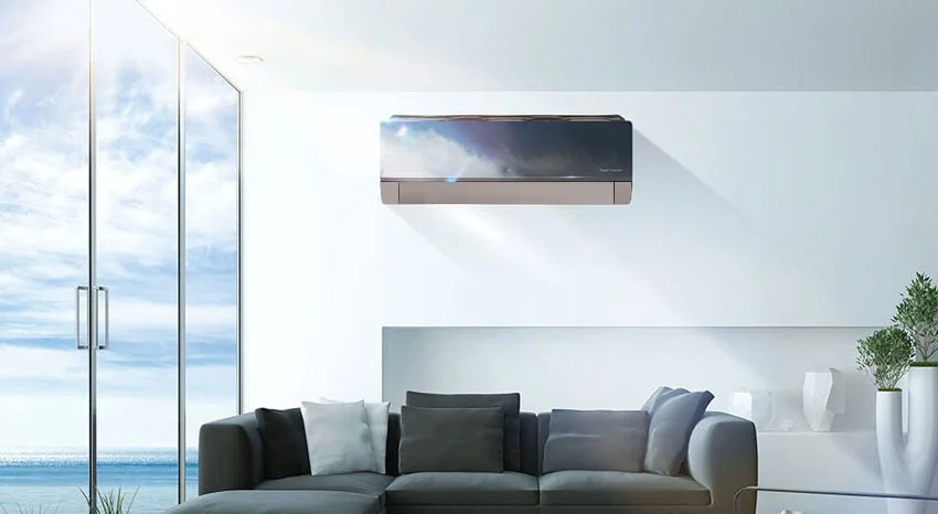 کولر گازی 24000 سامسونگ پنل مشکی سرد و گرم مدل AQ12VBEX