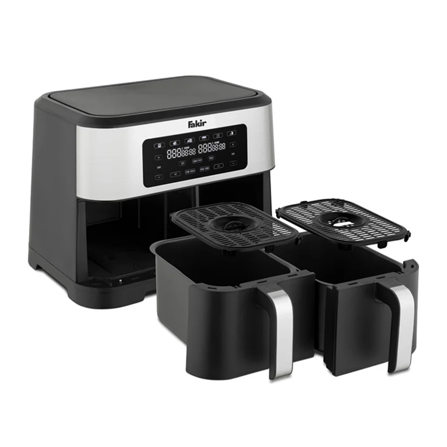 خرید سرخ کن بدون روغن فکر دوقلو مدل Premium chefry