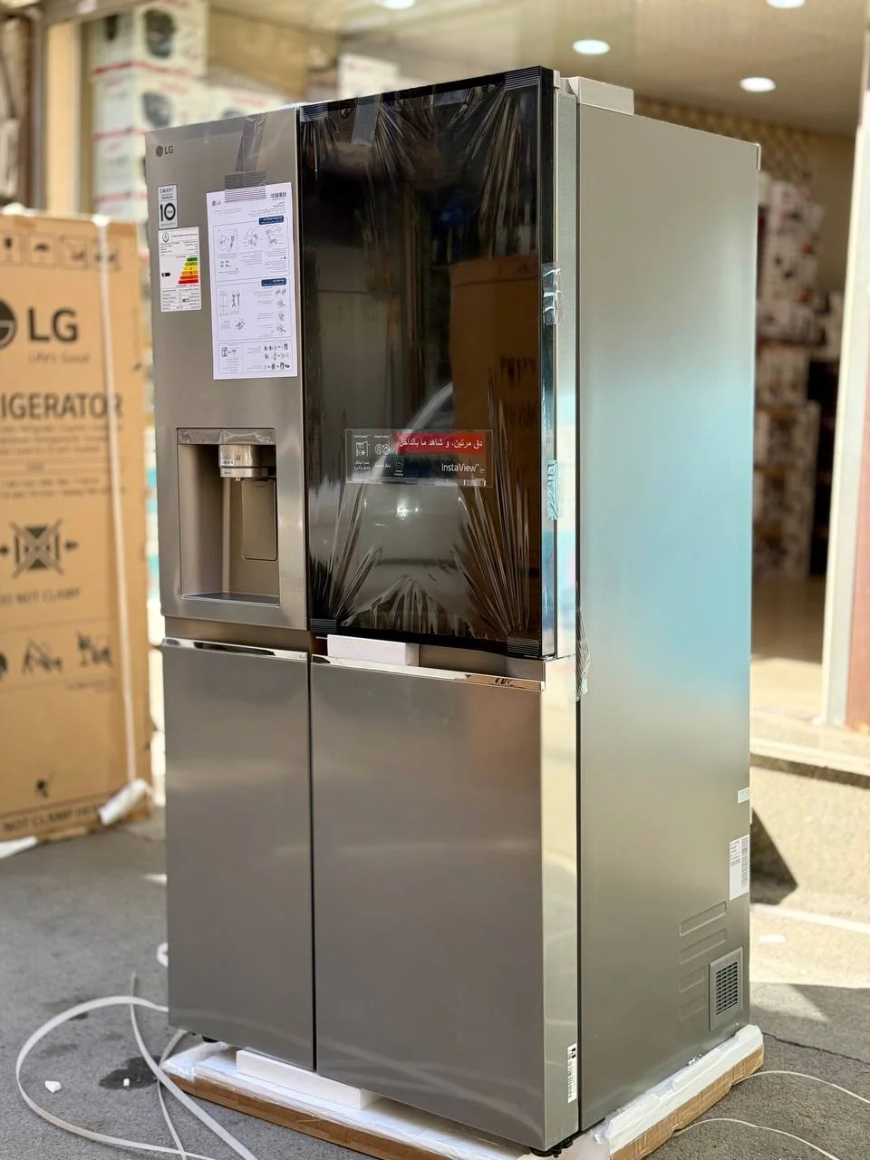 یخچال ال جی X287 سیلور 