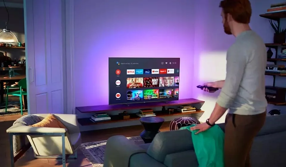 امکانات هوشمند تلویزیون فیلیپس PUS8518