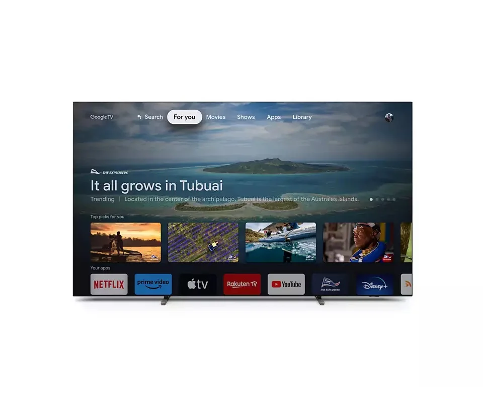 هوشمندی تلویزیون فیلیپس اول 818