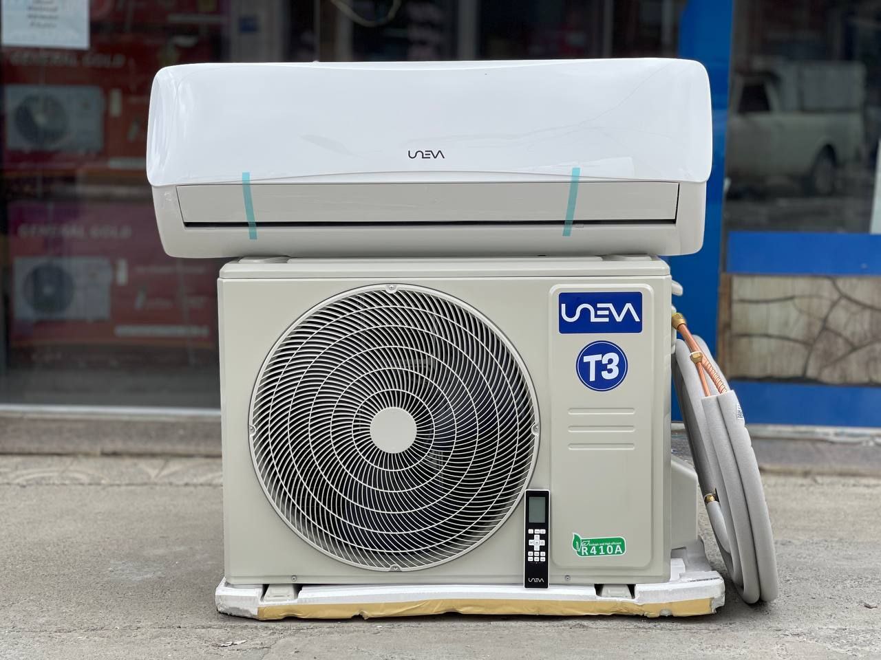 کولر گازی یونیوا 24000 اولترا T3 سرد و گرم UN-MS24 ULTRA