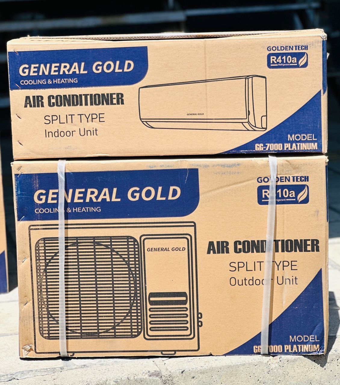 خرید کولرگازی جنرال گلد 7000