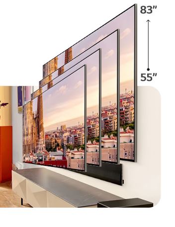 طراحی تلویزیون ال جی G3