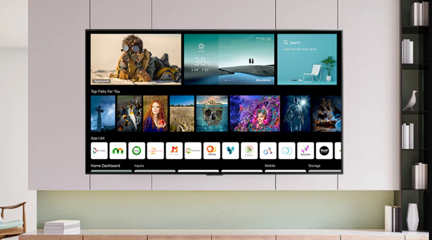 هوشمندی تلویزیون ال جی 43NANO79