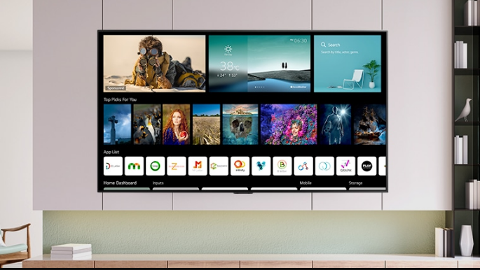 هوشمندی تلویزیون ال جی 50NANO86