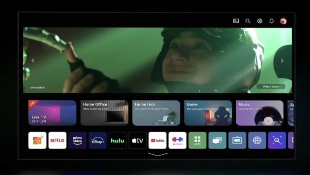 امکانات تلویزیون ال جی G3