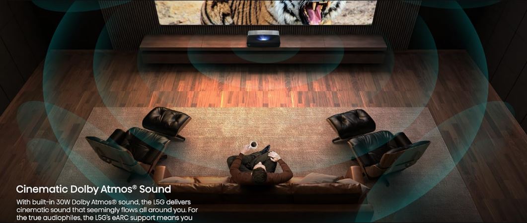 صدا تلویزیون لیزری هایسنس L5G