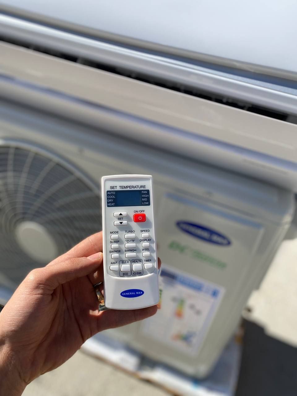 کولر گازی 18 هزار جنرال مکس اینورتر سرد و گرم مدل GM-S18000-INV