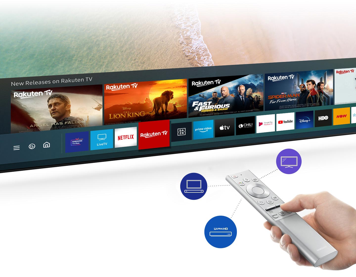 تلویزیون 85 اینچ سامسونگ Q70C اسمارت مدل 85Q70C