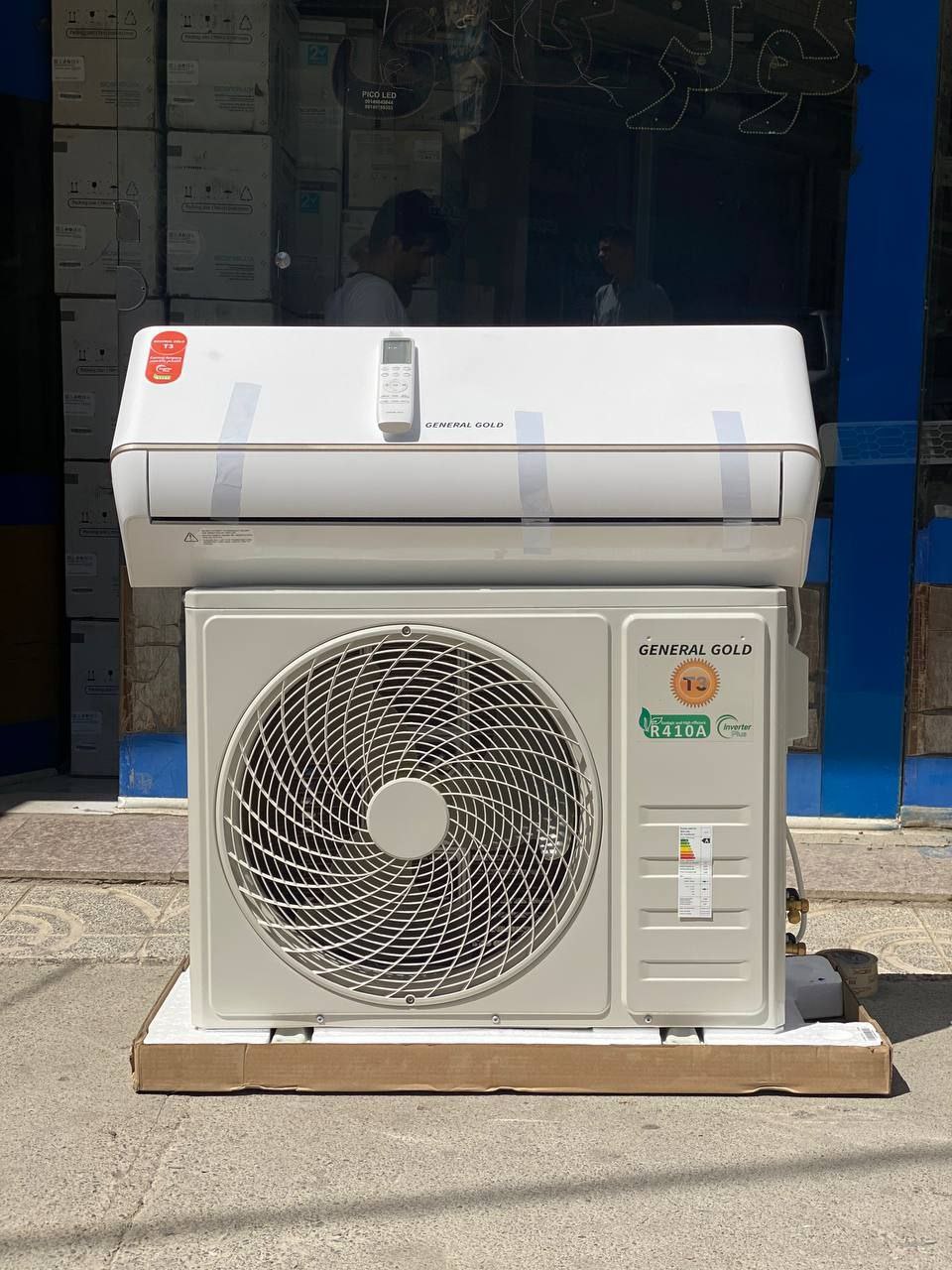 قیمنت خریدکولر گازی جنرال گلد 18000 اینورتر موتور