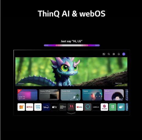 امکانات هوشمند تلویزیون الجی UR7300