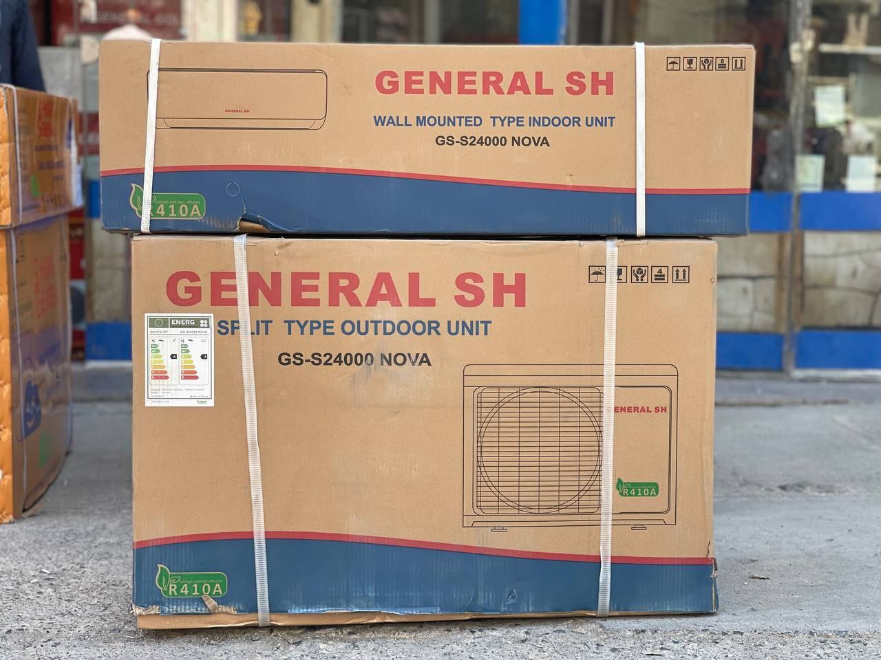 کولر گازی جنرال اس اچ 24000 سرد و گرم GS-S24000 NOVA