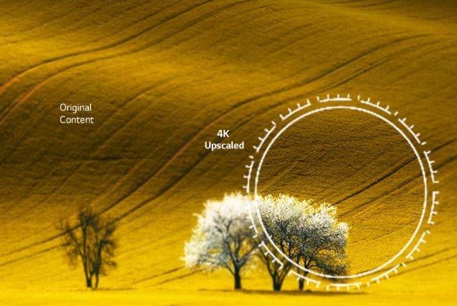 کیفیت تصویر تلویزیون ال جی UR9050