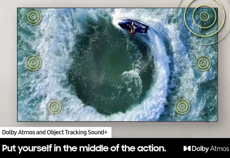 صدا تلویزیون سامسونگ QN90C